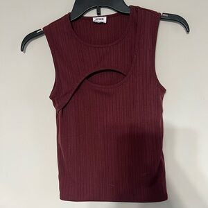 Cotton On Deep Red Tank Top